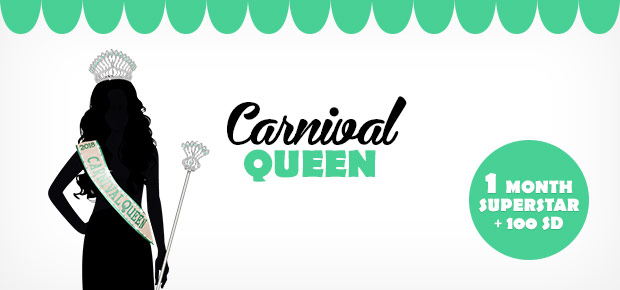 Be the Stardoll Carnival Queen 2018!