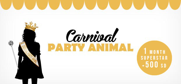 VOTE FOR CARNIVAL PARTY ANIMAL 2023!