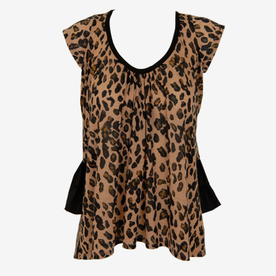 tshirt leopard