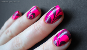 Ausgefallene Nagel Water Marble Stardoll Deutsch